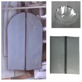 1PC 39" Garment Bag Suit Jacket Cover Storage Coat Carrier Clothes Zipper Travel