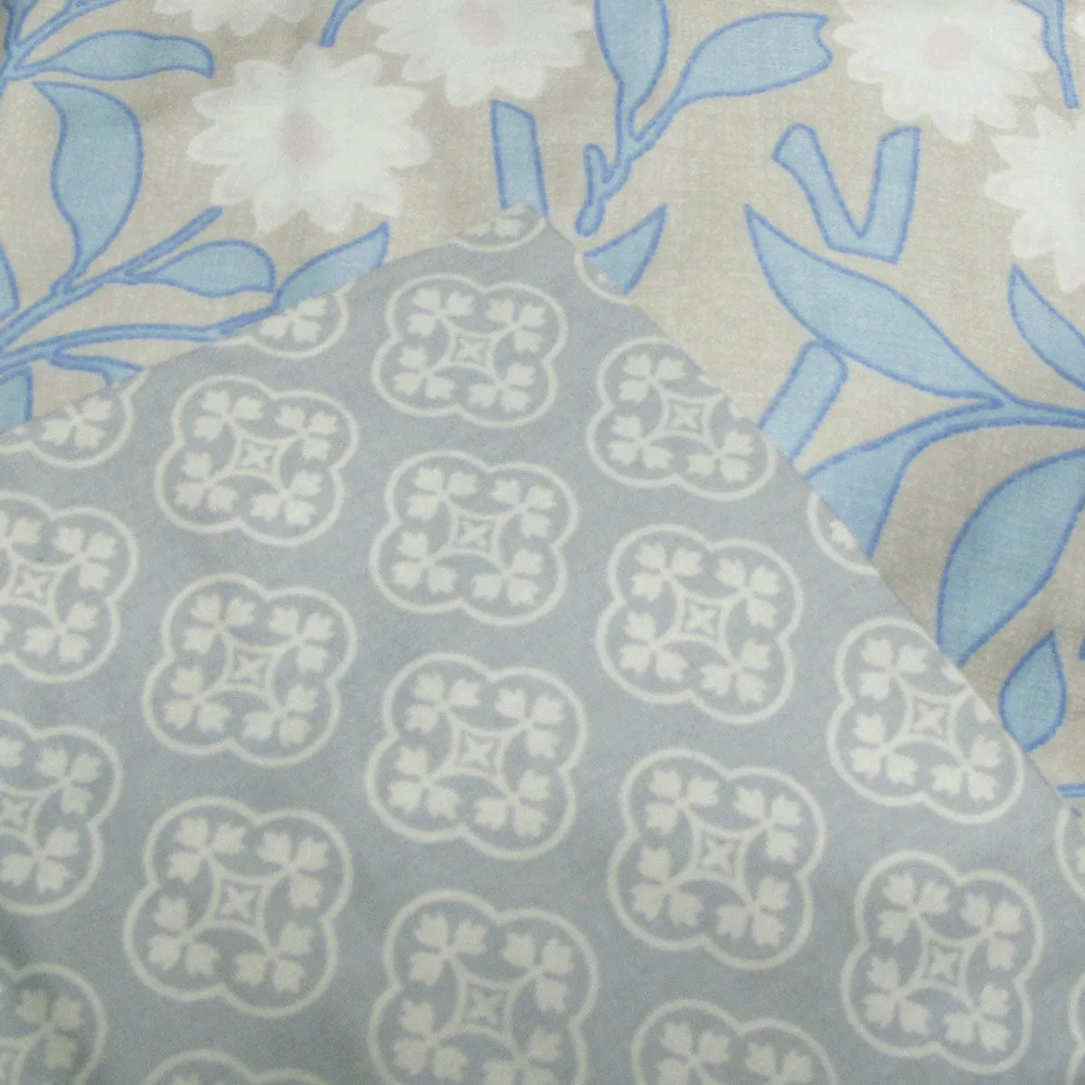 250TC Florence Cotton Reversible Quilt Cover Set | King