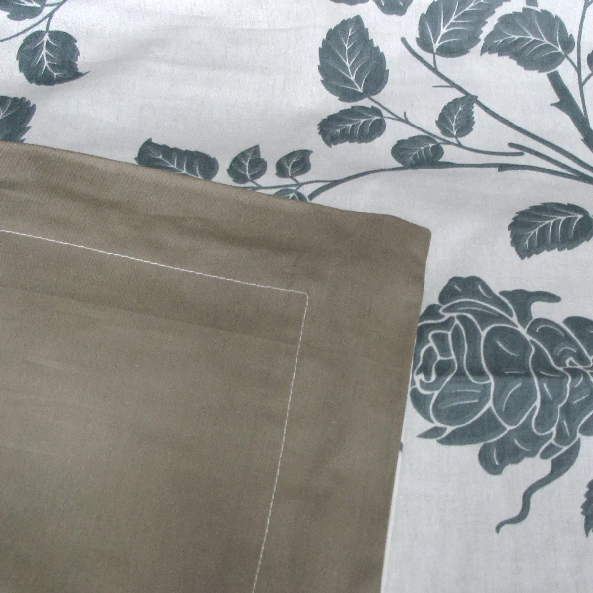 300TC Elisabeth Reversible Cotton Quilt Cover Set | King