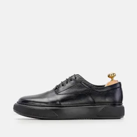 ''''3079 S Basket en cuir Noir