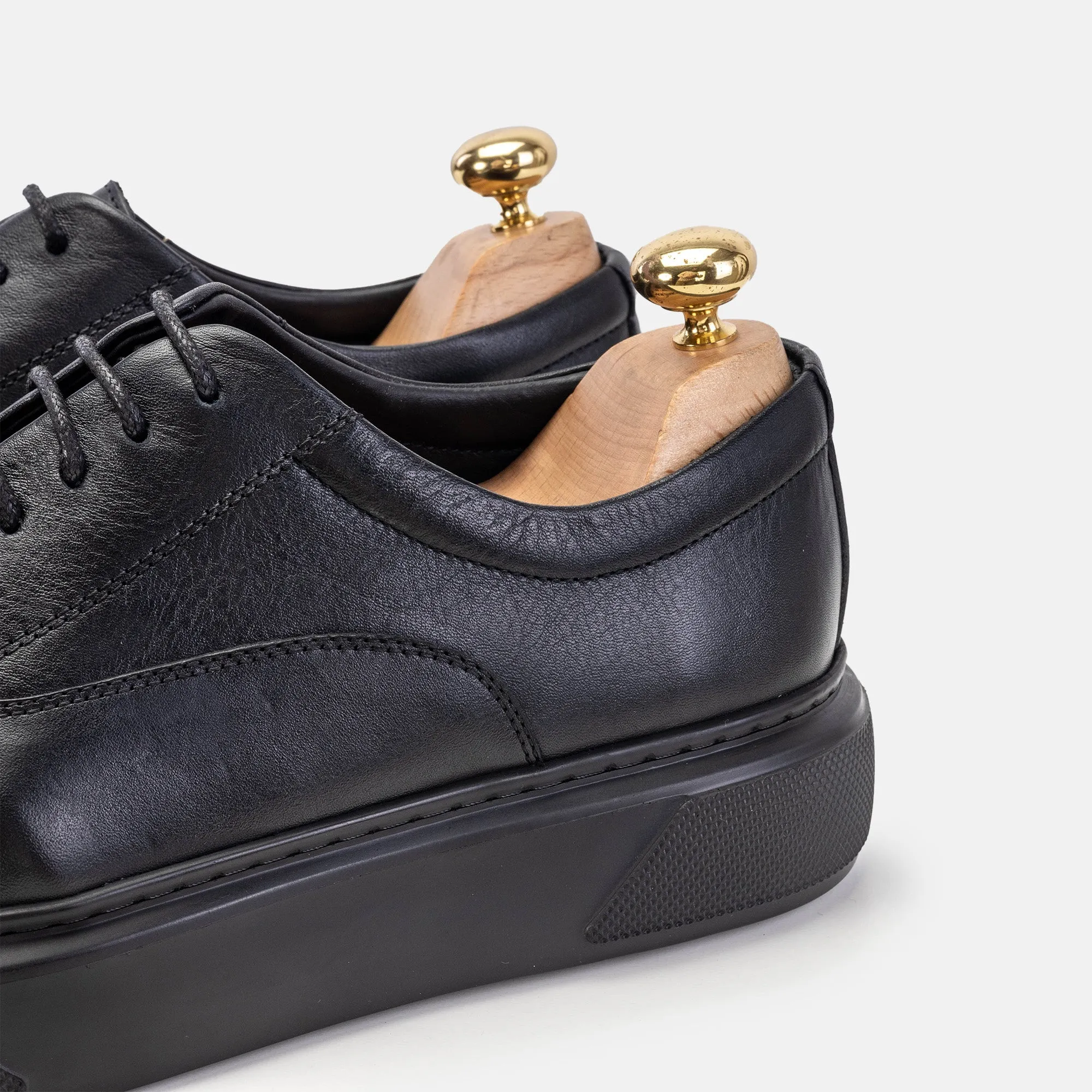 ''''3079 S Basket en cuir Noir