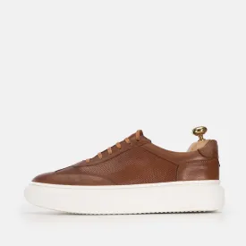 '''401 Basket en cuir Camel