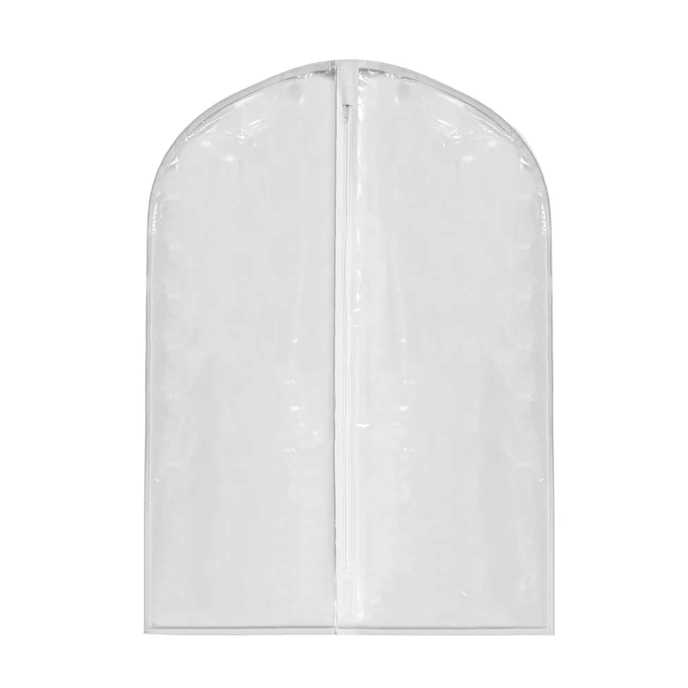 5 Lot 40" Garment Bag Suit Dress Storage Travel Clothes Coat Carrier Cover Clear