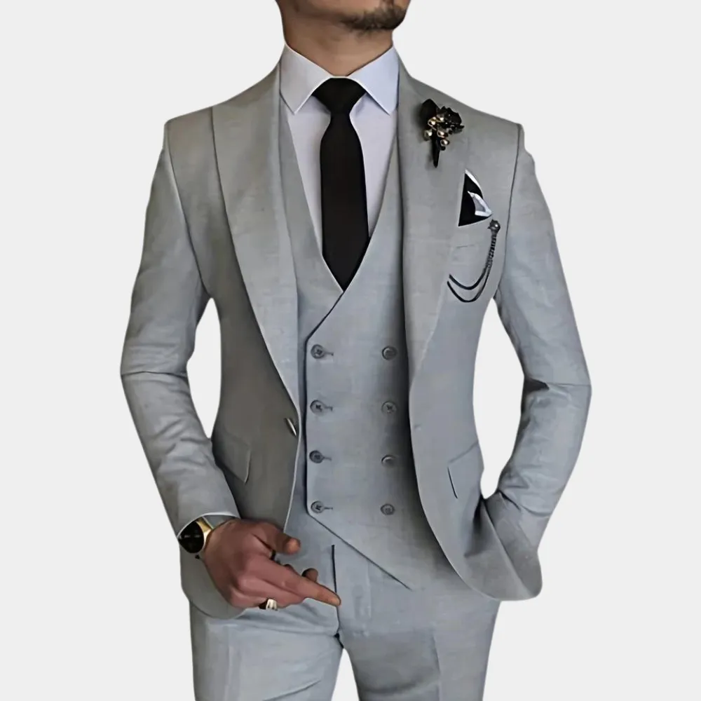 Adron - Costume 3 pièces élégant pour l'homme moderne