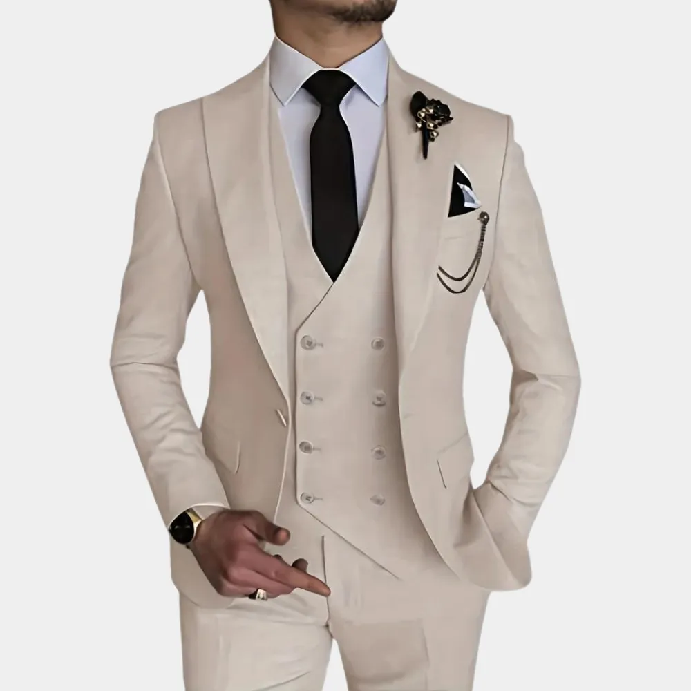 Adron - Costume 3 pièces élégant pour l'homme moderne