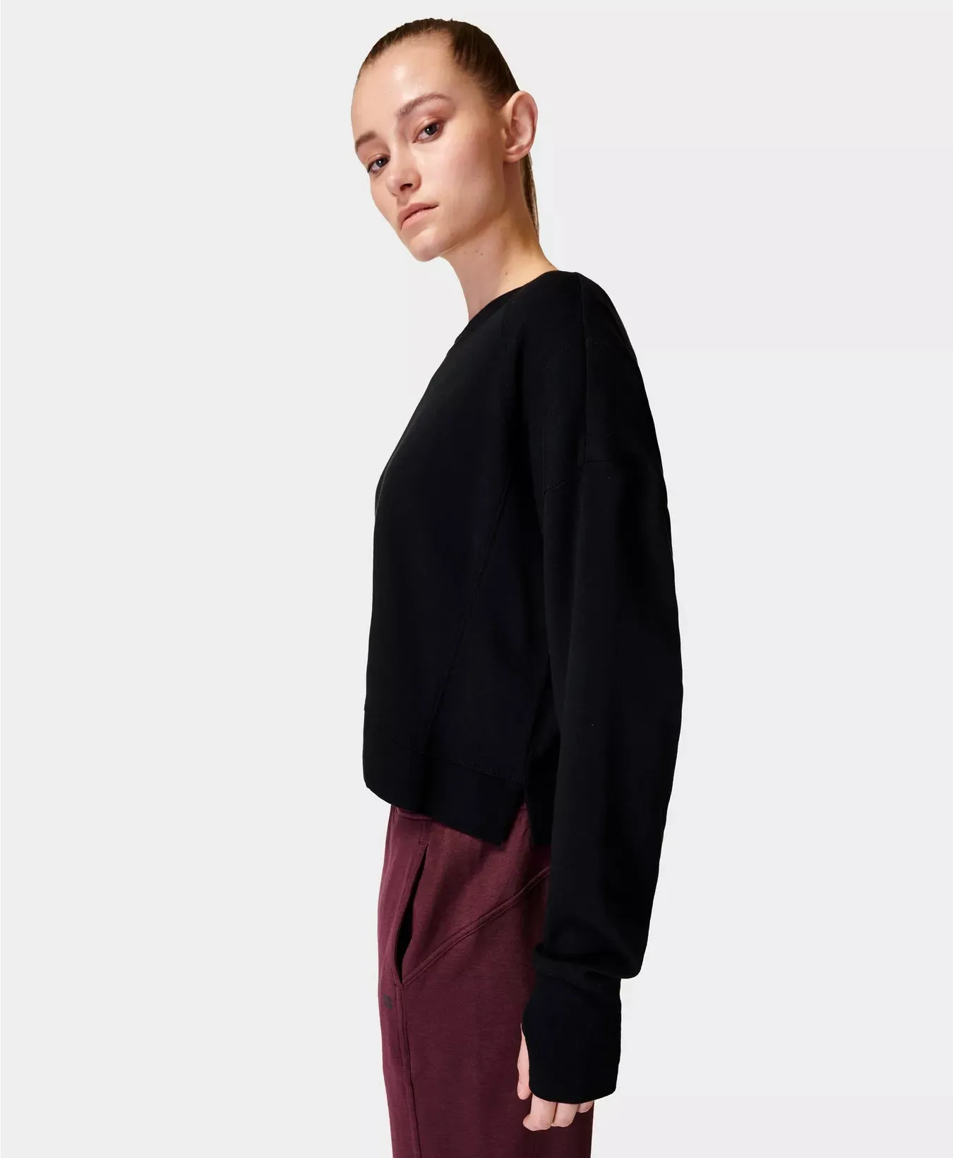 After Class Crop Sweatshirt