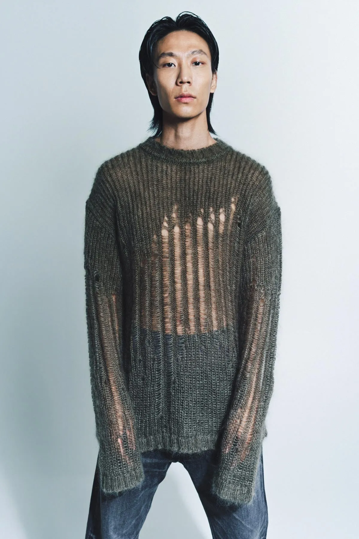 ANN DEMEULEMEESTER | INGVAR OVERSIZE JUMPER