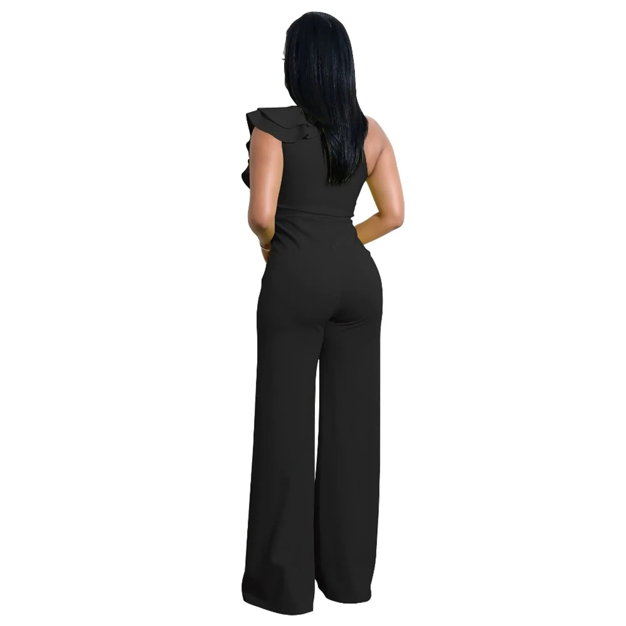 Ask Me Out Ruffled Jumpsuit