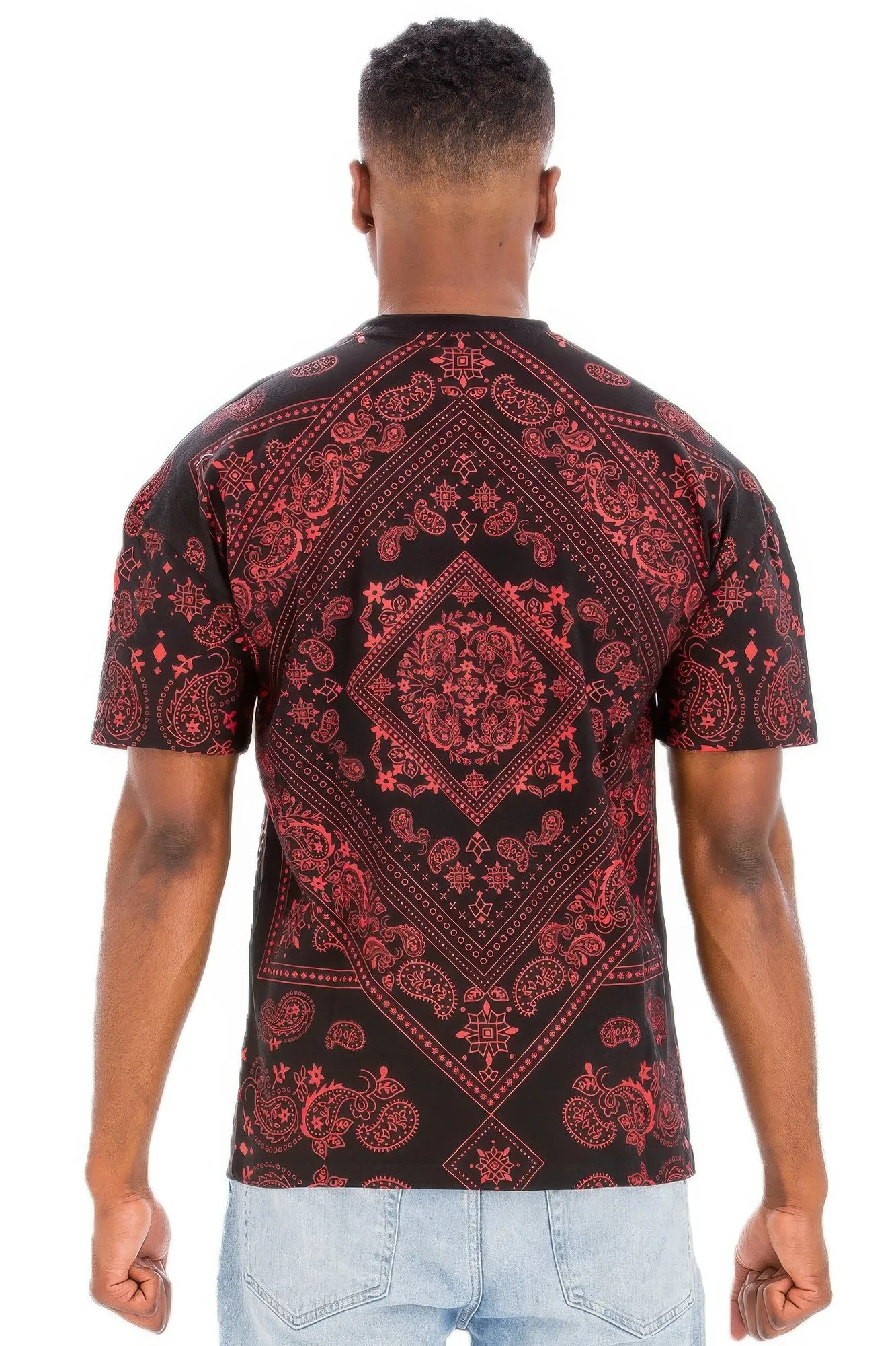 Bandana Print All Over T-shirt