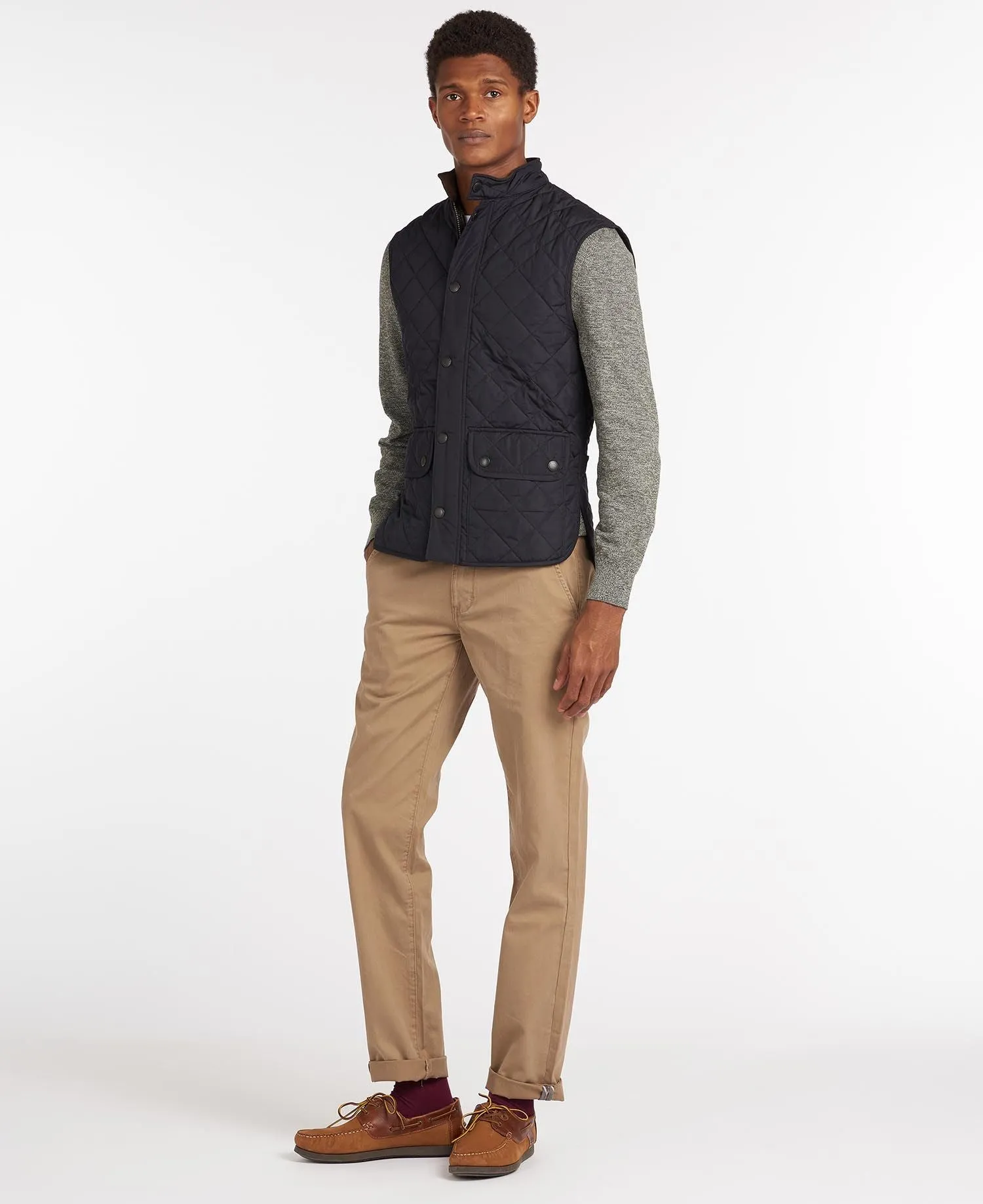 BARBOUR <BR>
Lowerdale Gilet <BR>
Navy <BR>