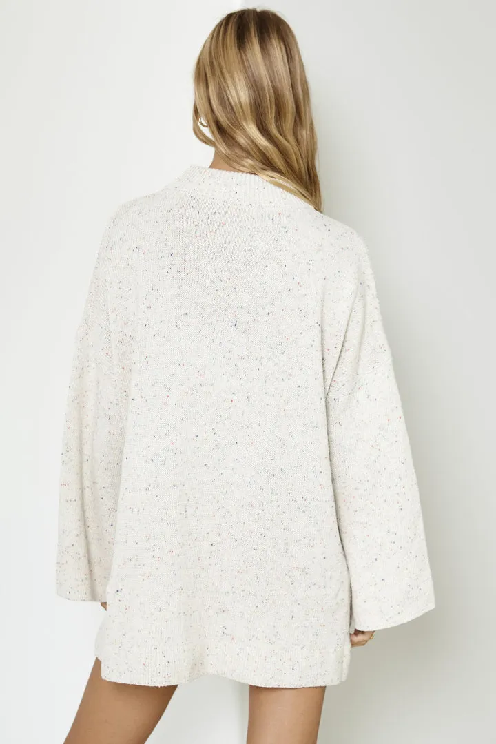 Bea Jumper - Ivory Speckle