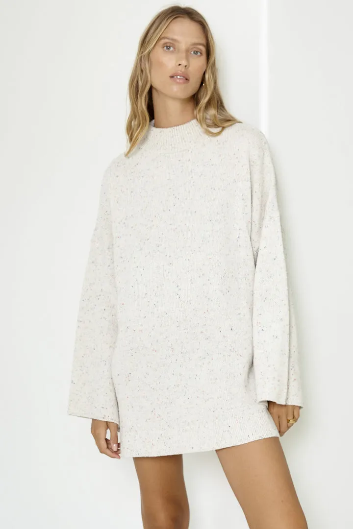 Bea Jumper - Ivory Speckle