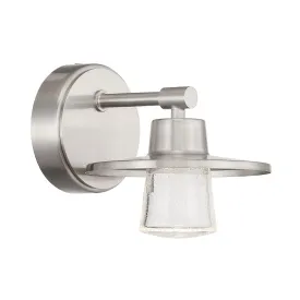 Beacon Avenue 7 in. LED Wall Sconce Brushed Nickel finish