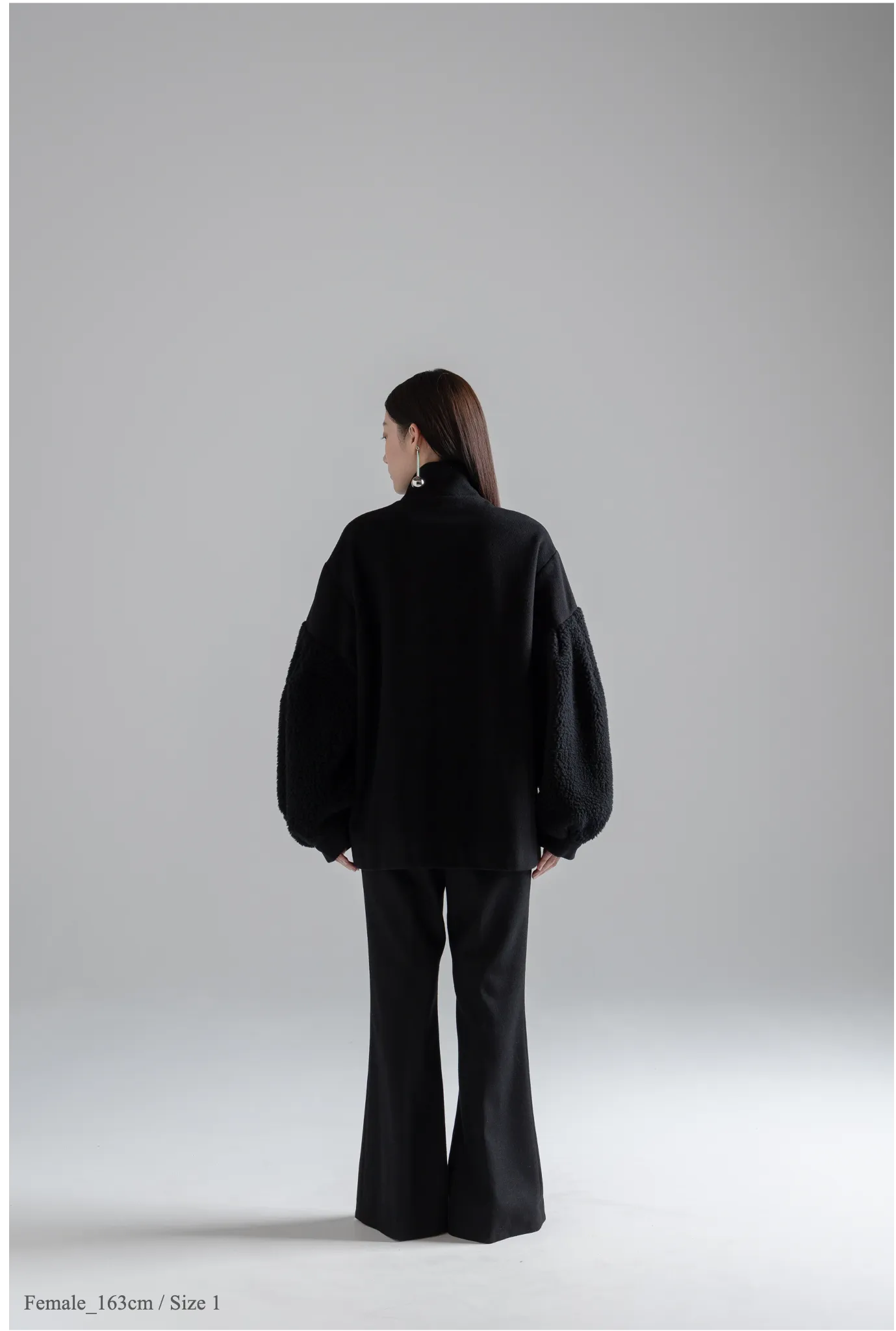 Bias Cut Short Duffle Coat