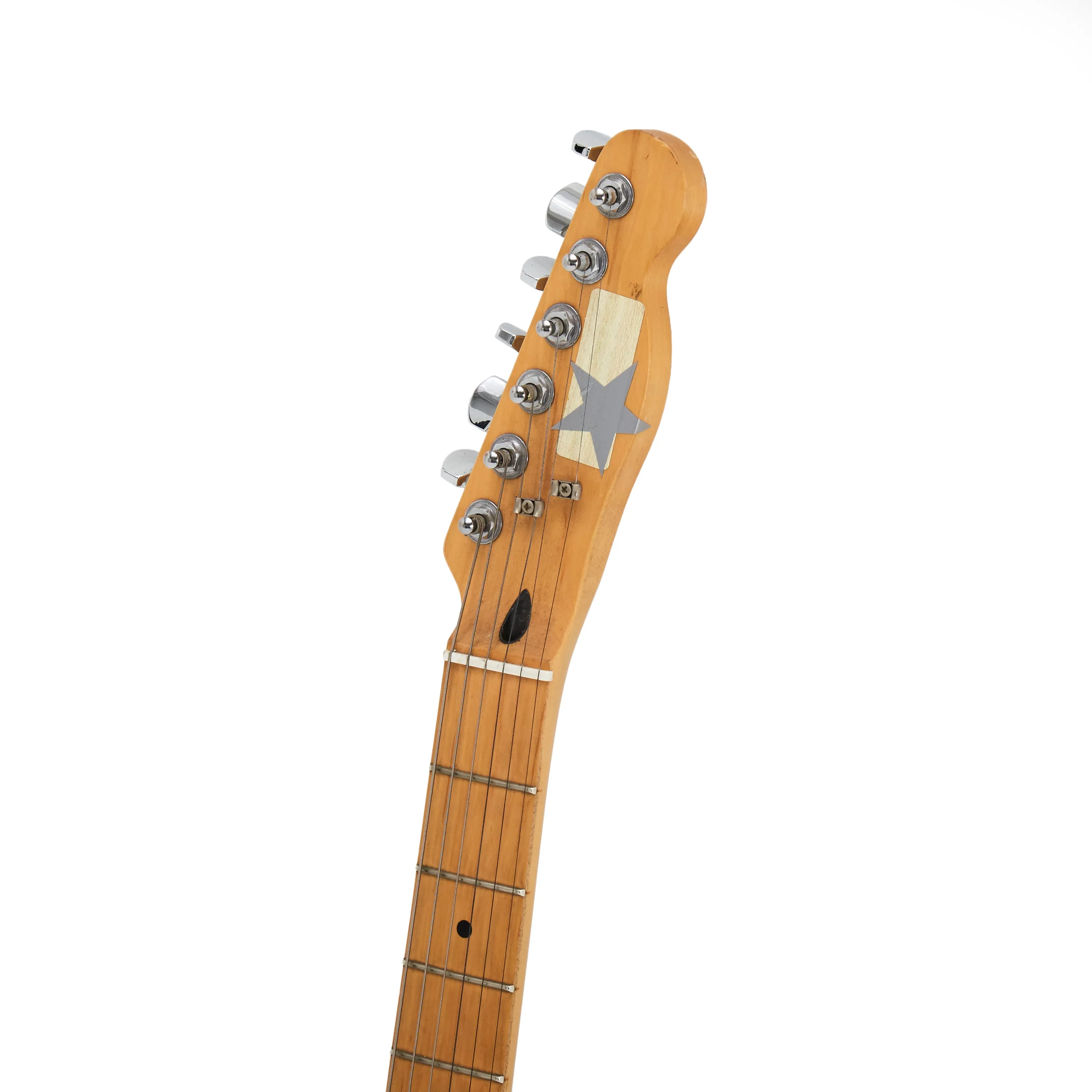 Black and White Squier Guitar