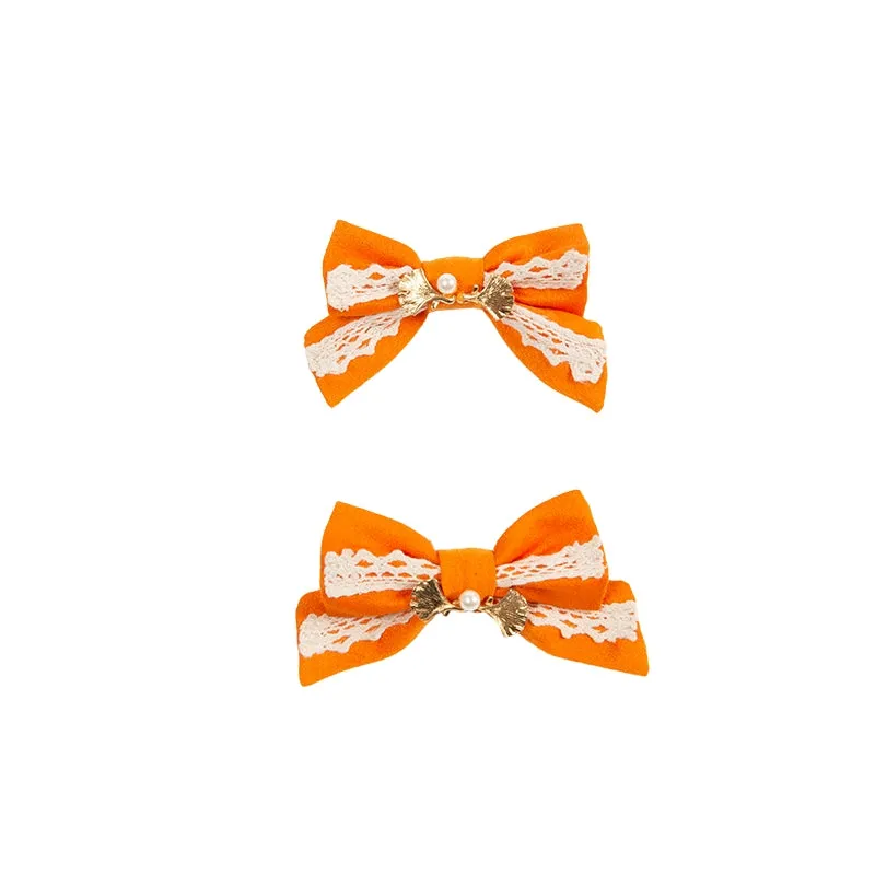 Black&Orange Modern Hanfu（Three Piece Set）