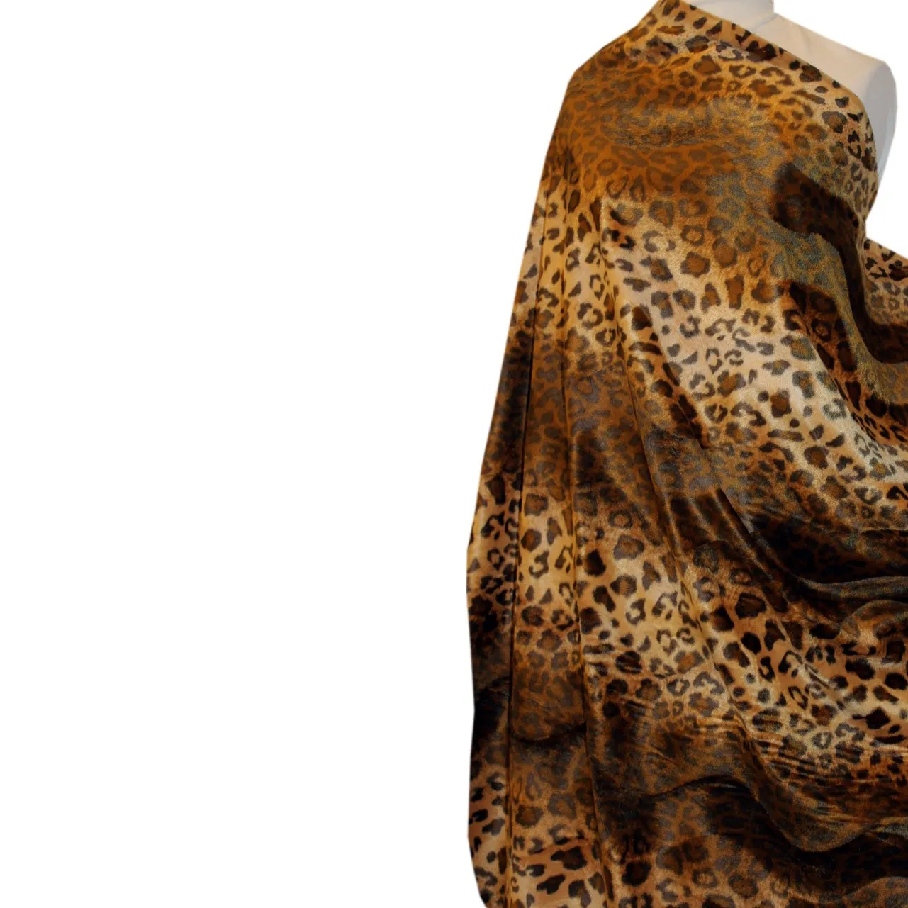 Cheetah Print Faux Fur - Brown/Multi