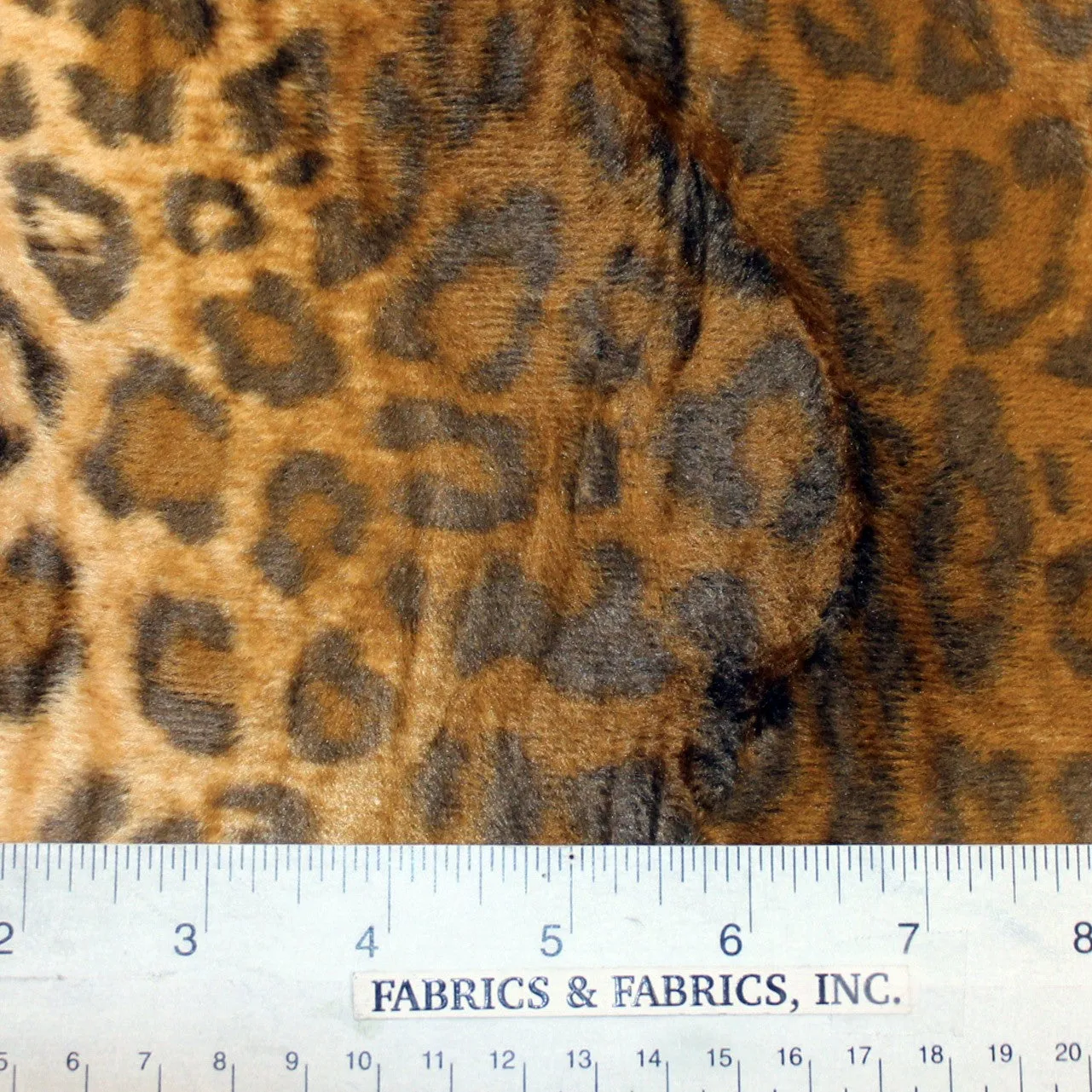 Cheetah Print Faux Fur - Brown/Multi