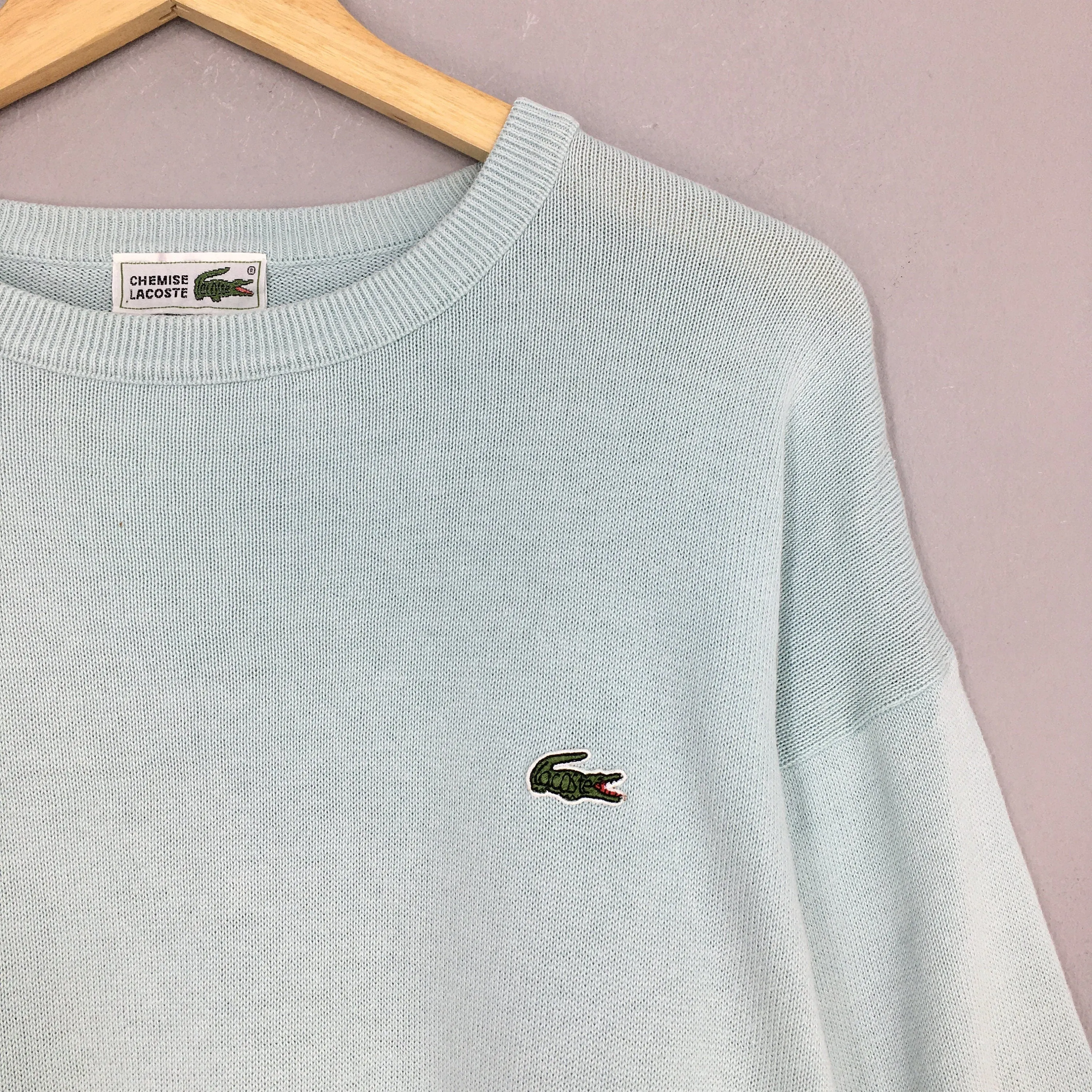 Chemise Lacoste Green Sweatshirts Small