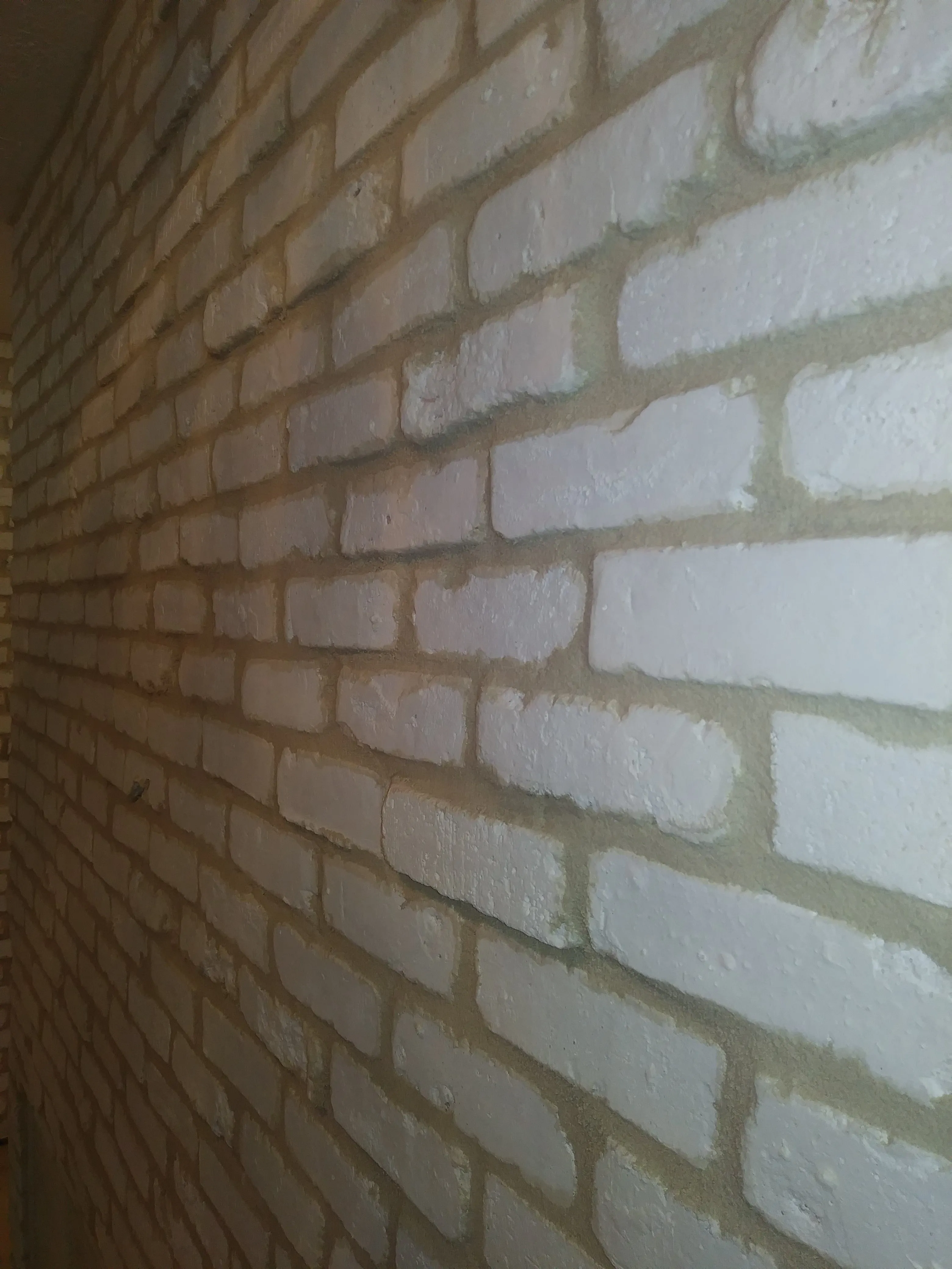 CHICAGO STYLE BRICK VENEERS- PURE WHITE COLOR.   Make Your Home Decor Art With White Brick Tiles. FREE SHIPPING!