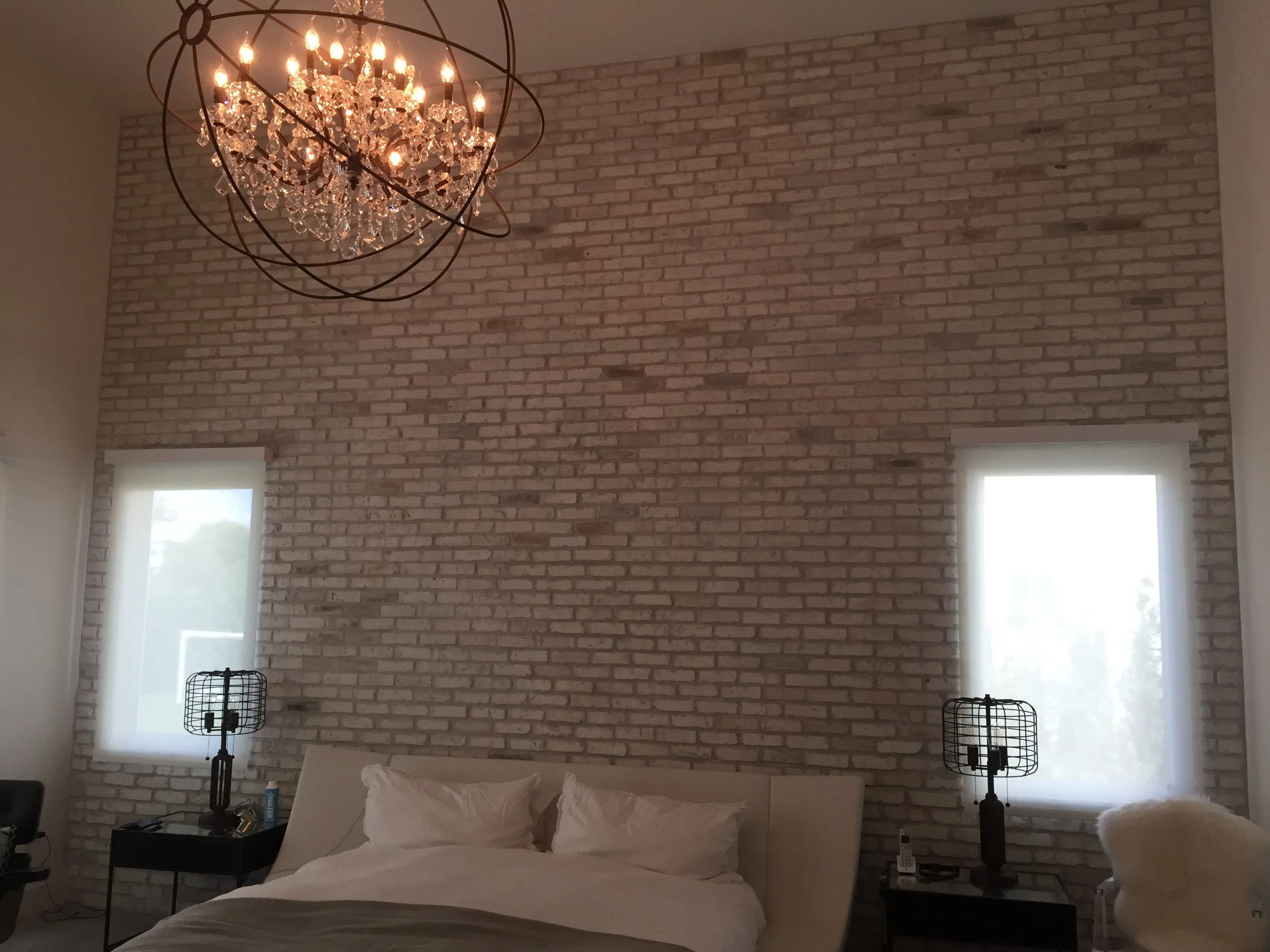 CHICAGO STYLE BRICK VENEERS- WHITE MIXED COLOR. Brick Decoration Design At It's Best. FREE SHIPPING!