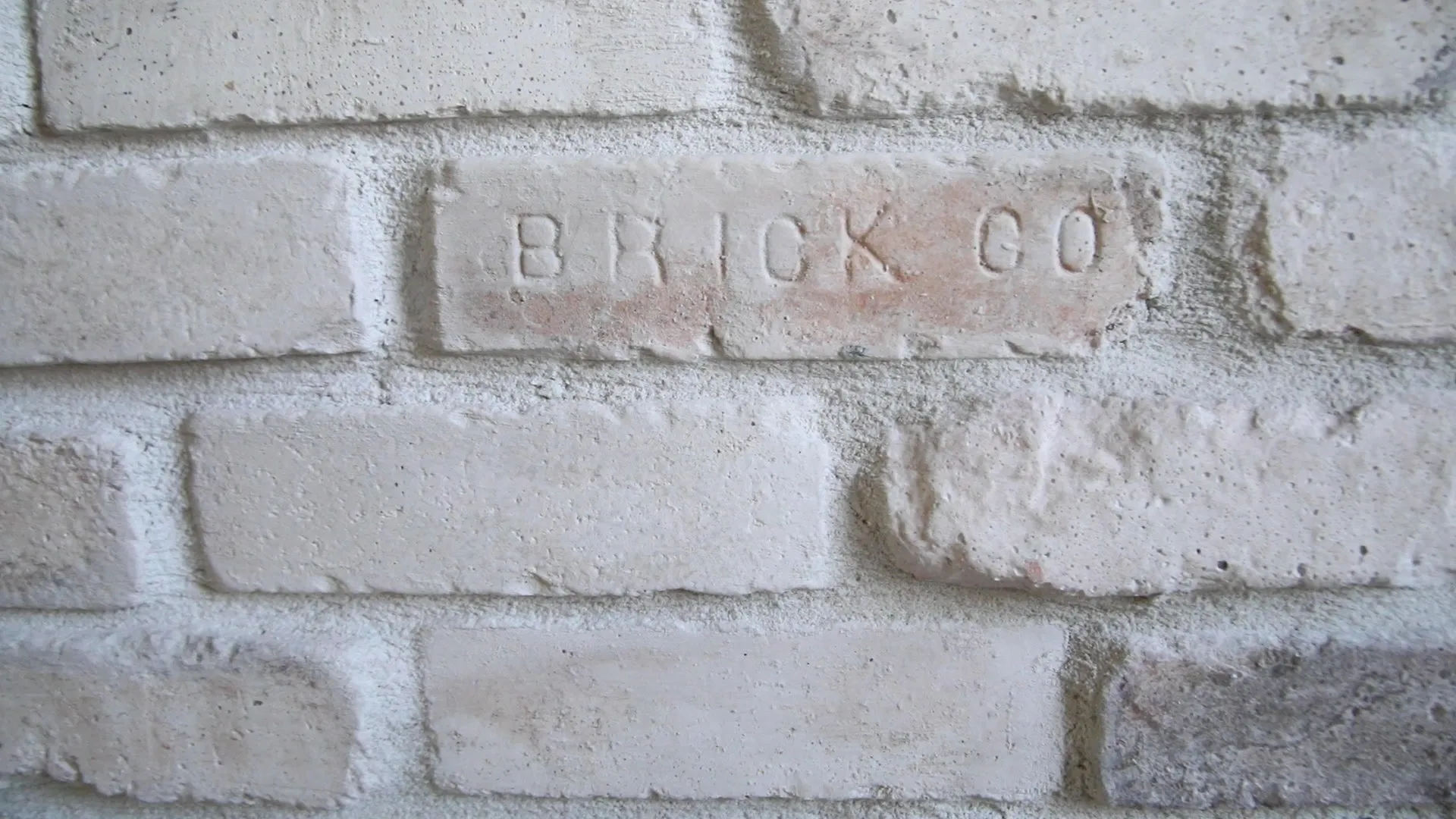 CHICAGO STYLE BRICK VENEERS- WHITE MIXED COLOR. Brick Decoration Design At It's Best. FREE SHIPPING!