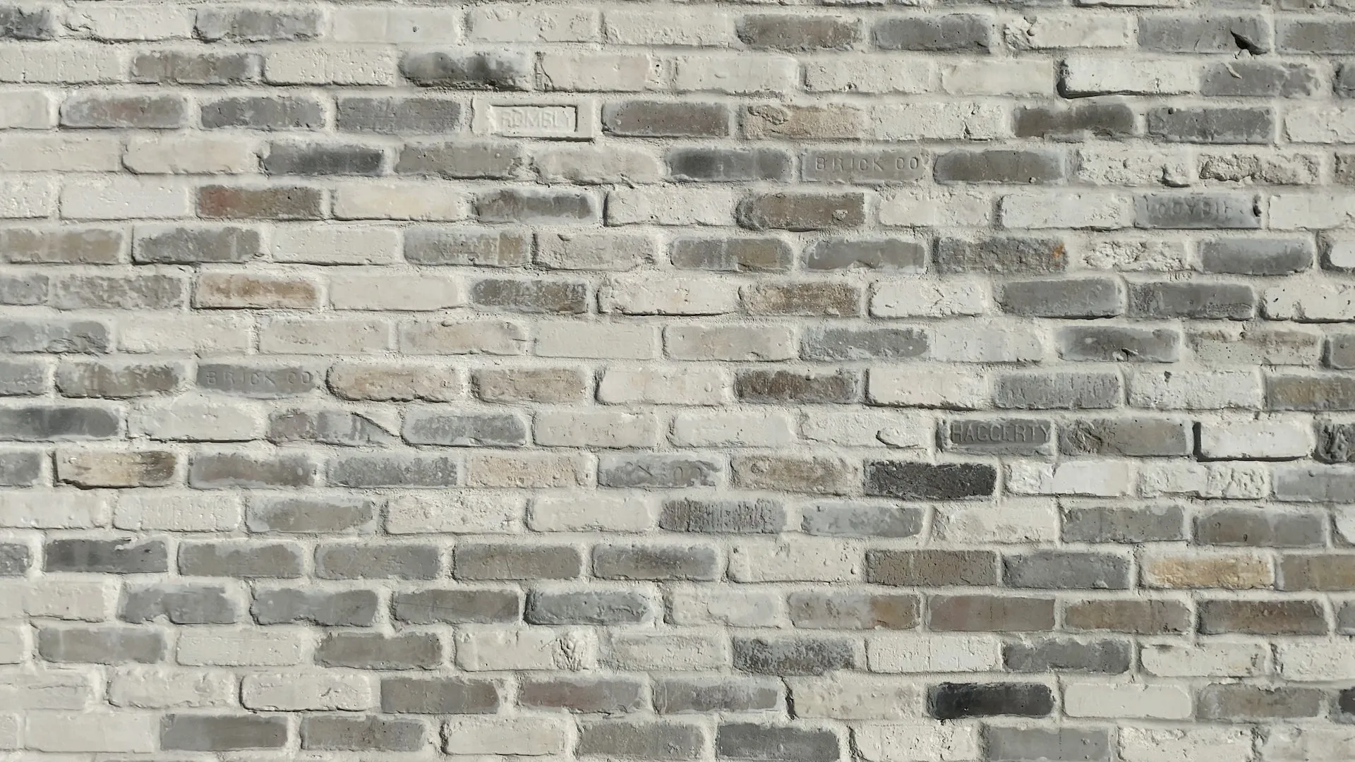 CHICAGO STYLE BRICK VENEERS- WHITE MIXED COLOR. Brick Decoration Design At It's Best. FREE SHIPPING!