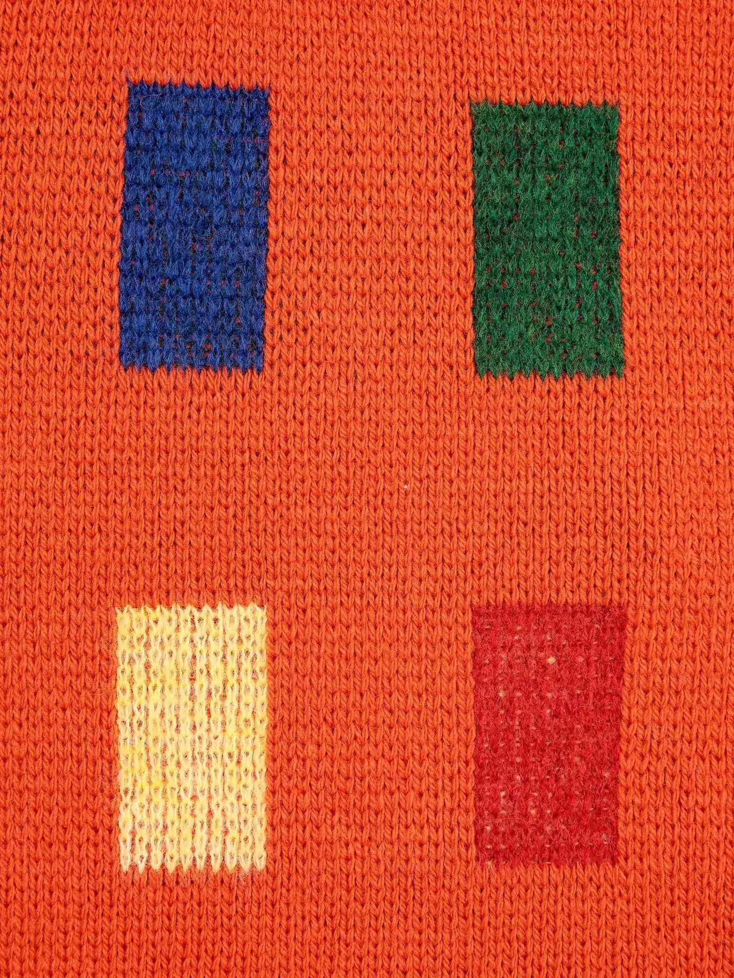 Color Game All Over Jacquard Jumper