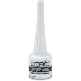 Copic Opaque White Pigment, 6ml Bottle with Brush