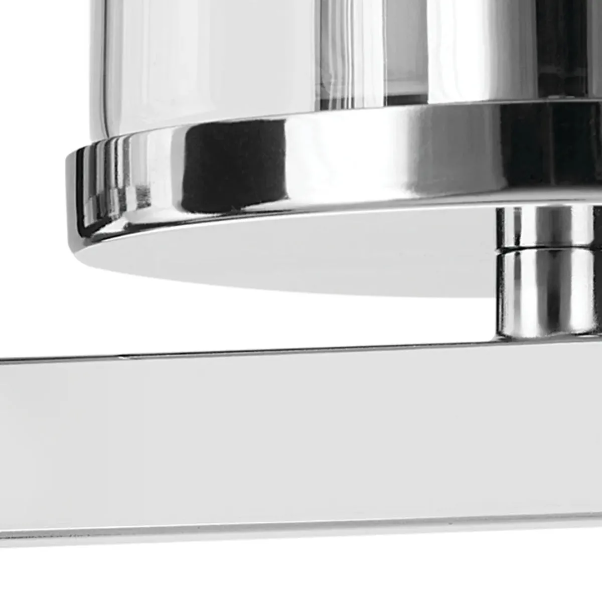 Crosby 9" 1-Light Wall Sconce, Chrome Finish