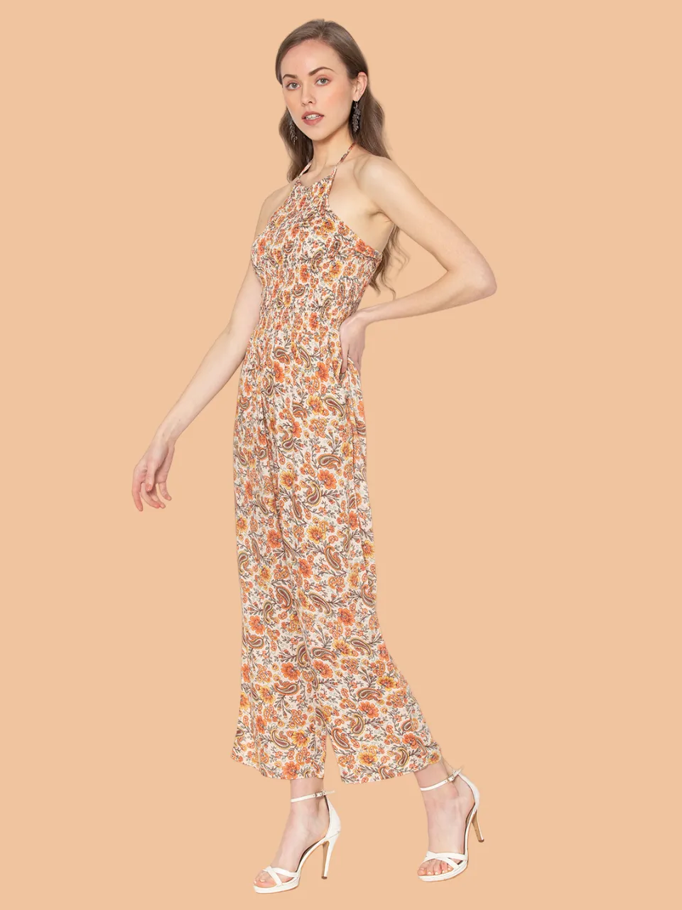 Flawless Women Printed Beachy Jumpsuit