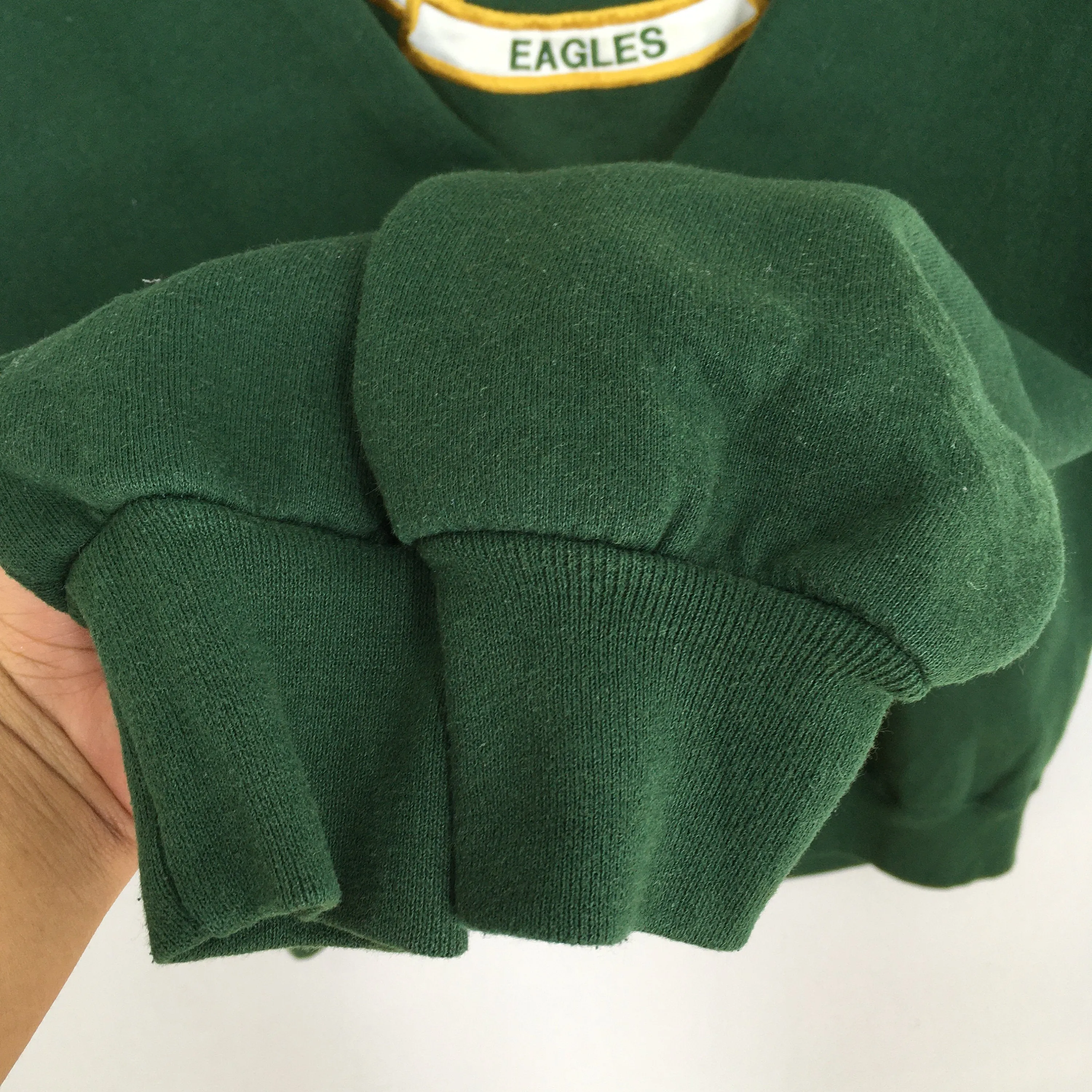 Glenoak Golden Eagles Green Sweatshirt XLarge