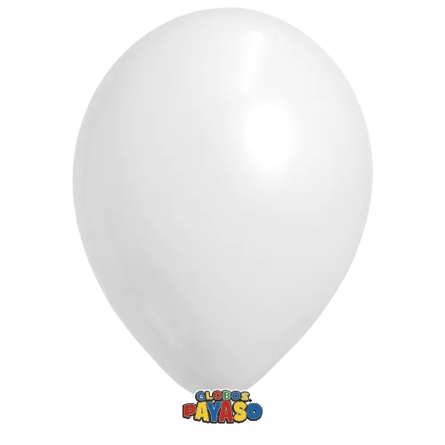 Globos Payaso 36in Balloon Pastel White 3ct