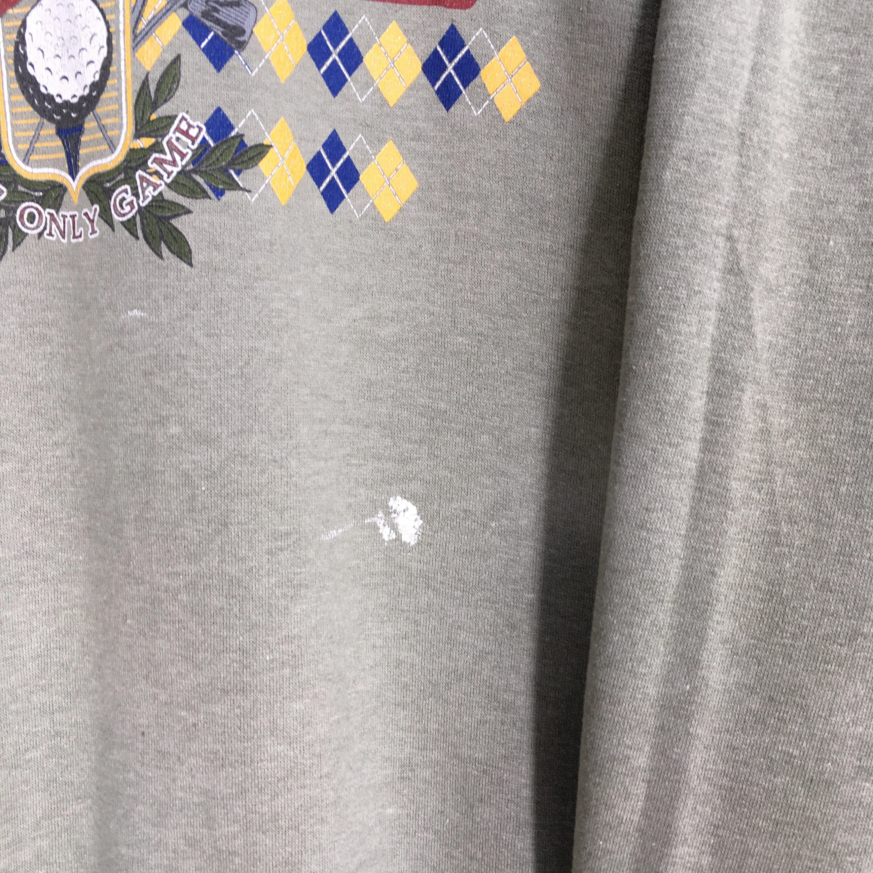 Golf The Only Game Green Sweatshirt Large