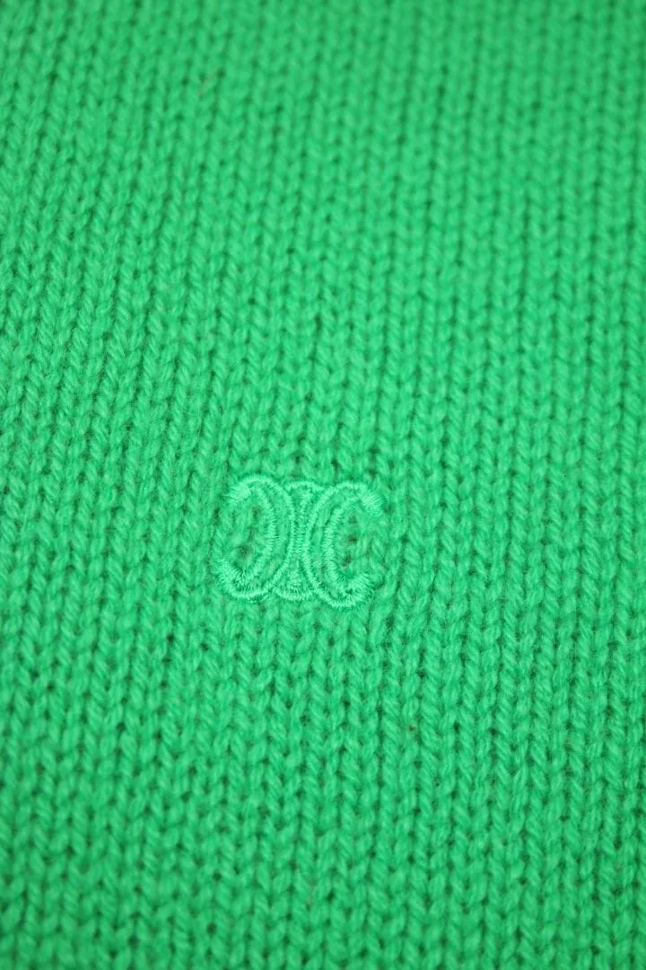 Green crewneck jumper - size S