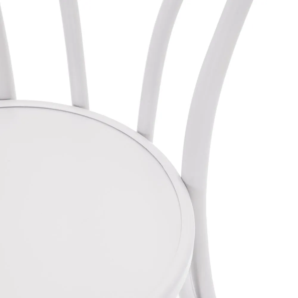 Grey Contemporary Bistro Dining Chair