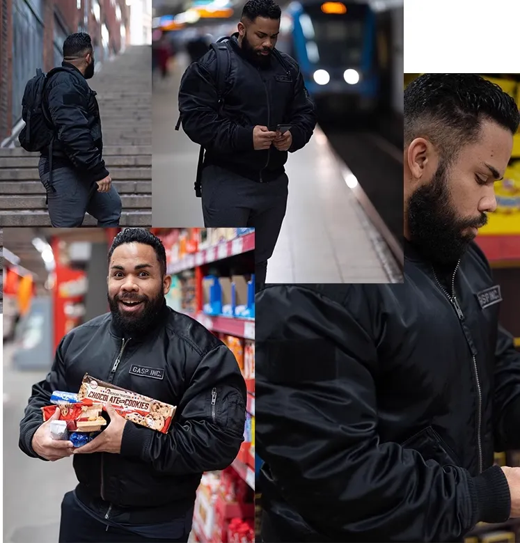 GYM BUDDY COMBAT PILOT AIR FORCE BOMBER JACKET