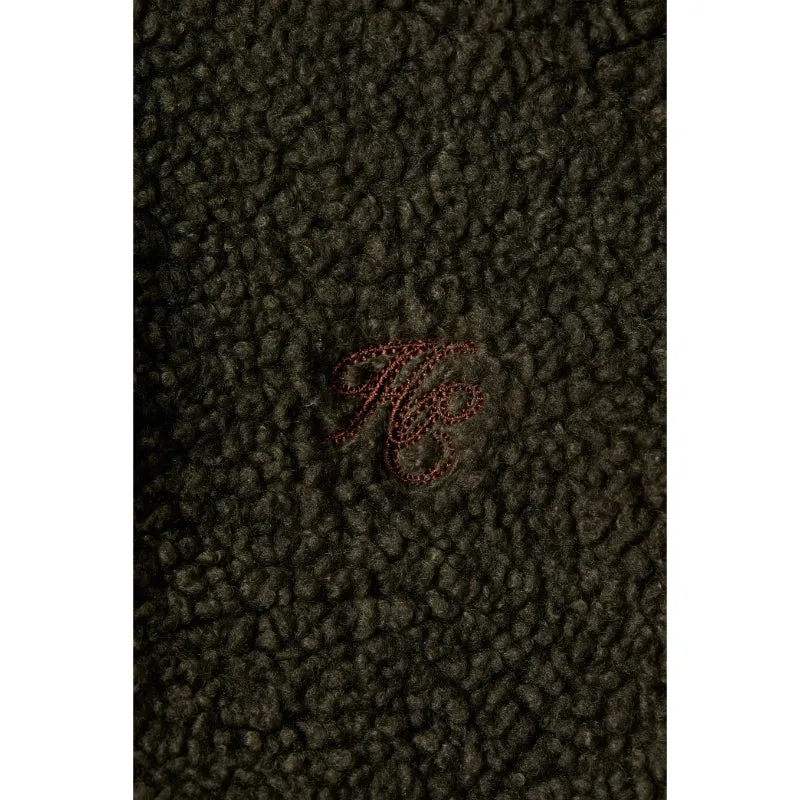 Holland Cooper Country Ladies Fleece Gilet - Khaki Borg