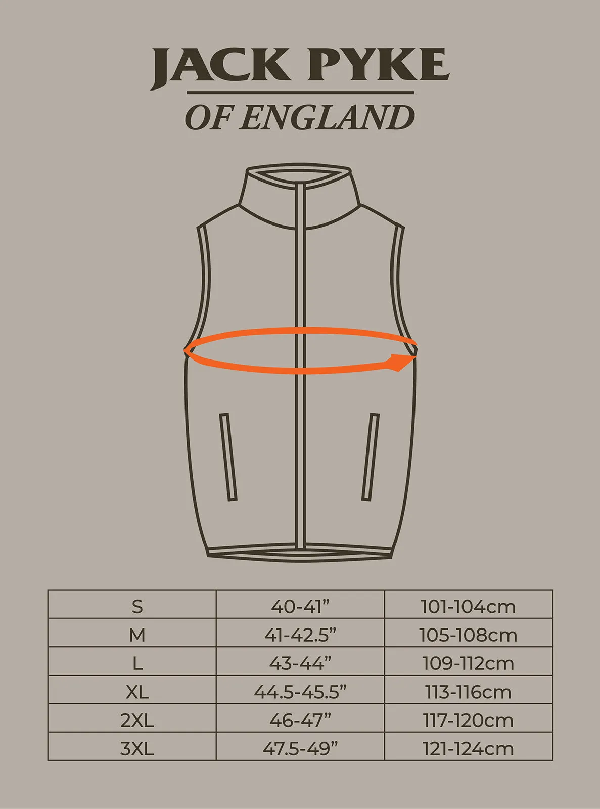 JACK PYKE Hybrid Gilet