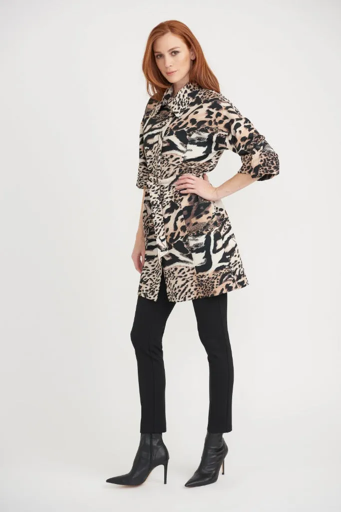 Joseph Ribkoff Leopard Coat Style 203316