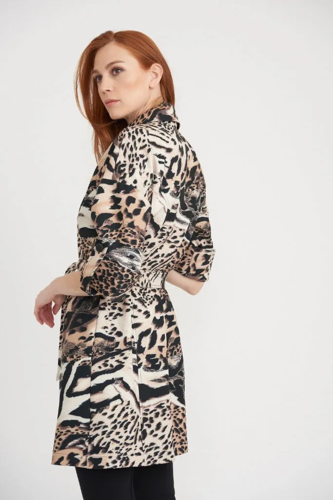 Joseph Ribkoff Leopard Coat Style 203316