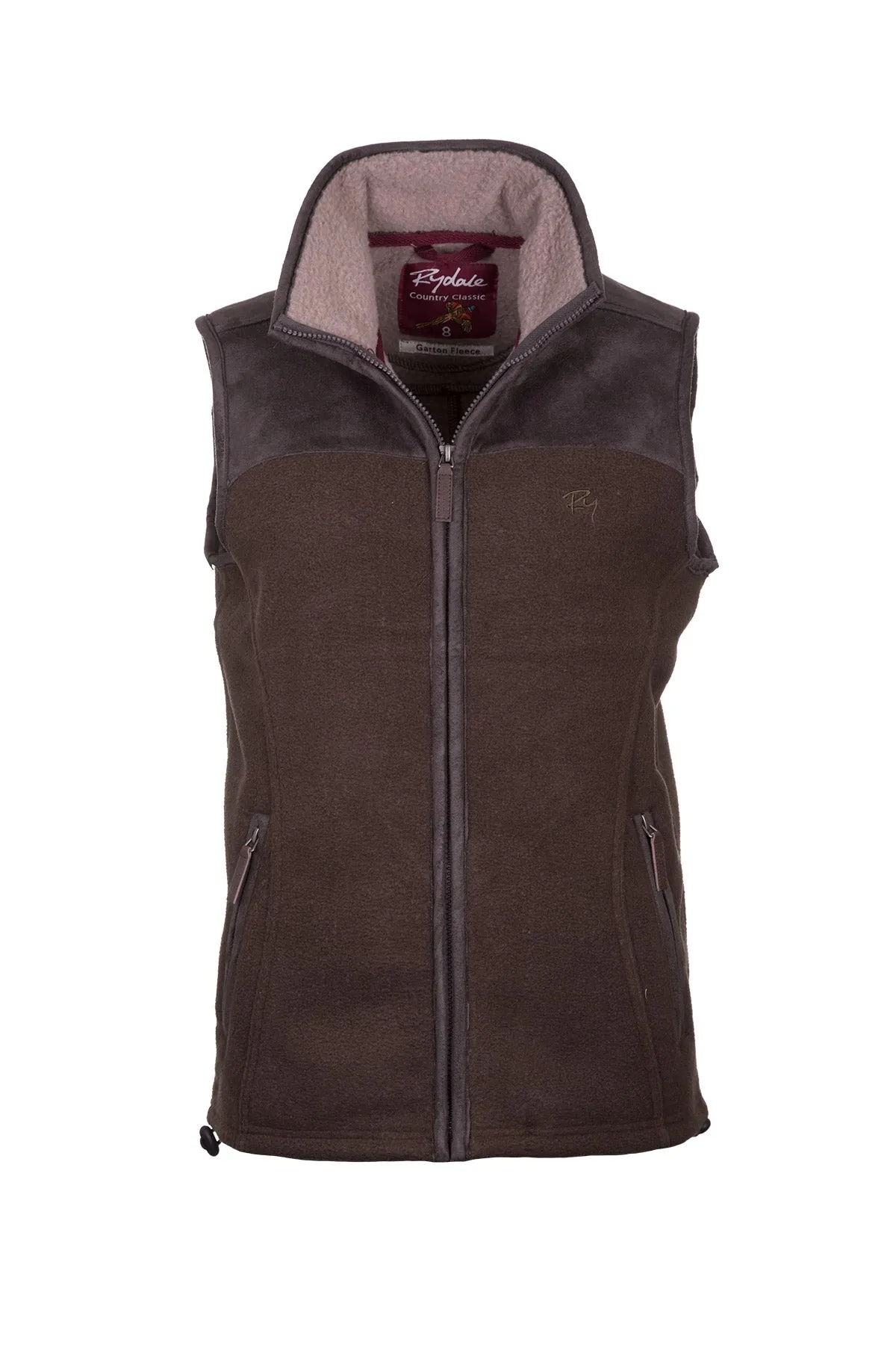 Ladies Garton II Fleece Gilet Ry Motif