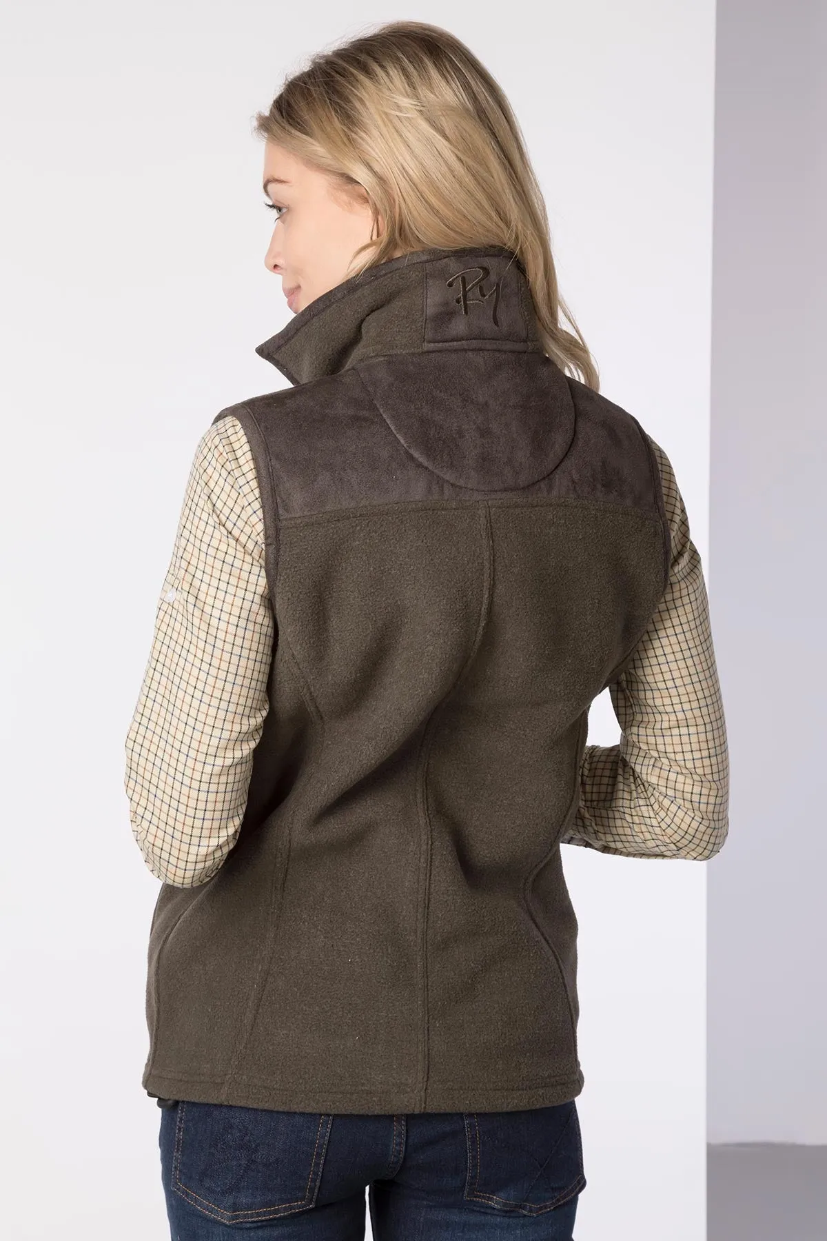 Ladies Garton II Fleece Gilet Ry Motif
