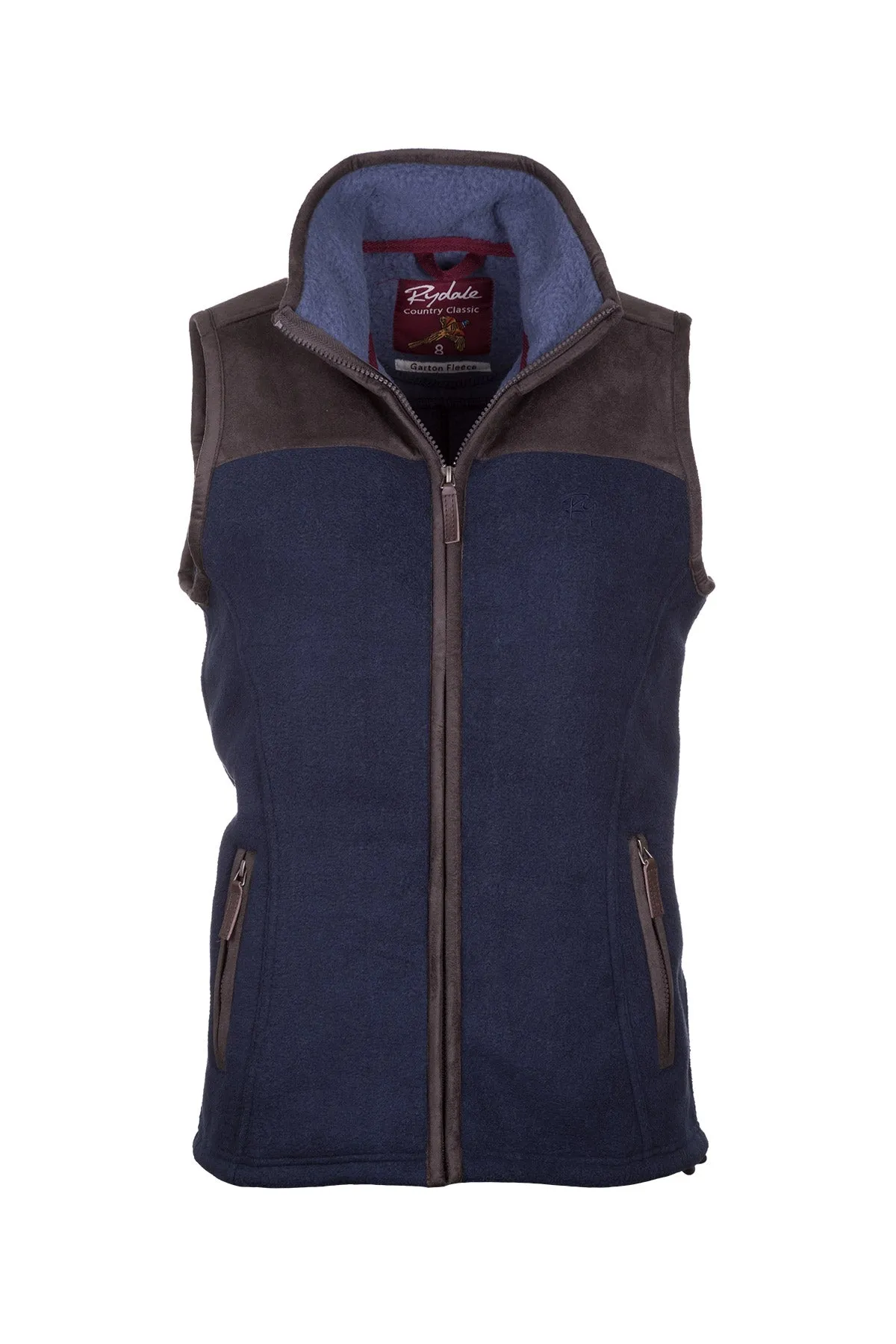 Ladies Garton II Fleece Gilet Ry Motif