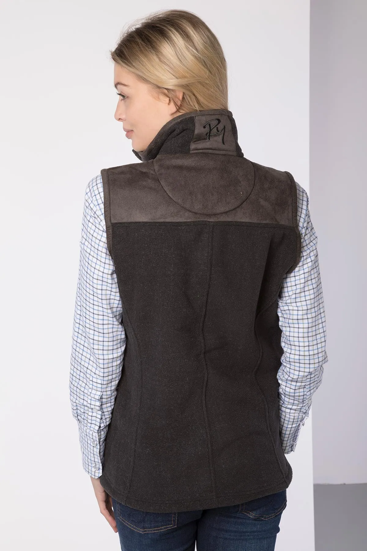 Ladies Garton II Fleece Gilet Ry Motif