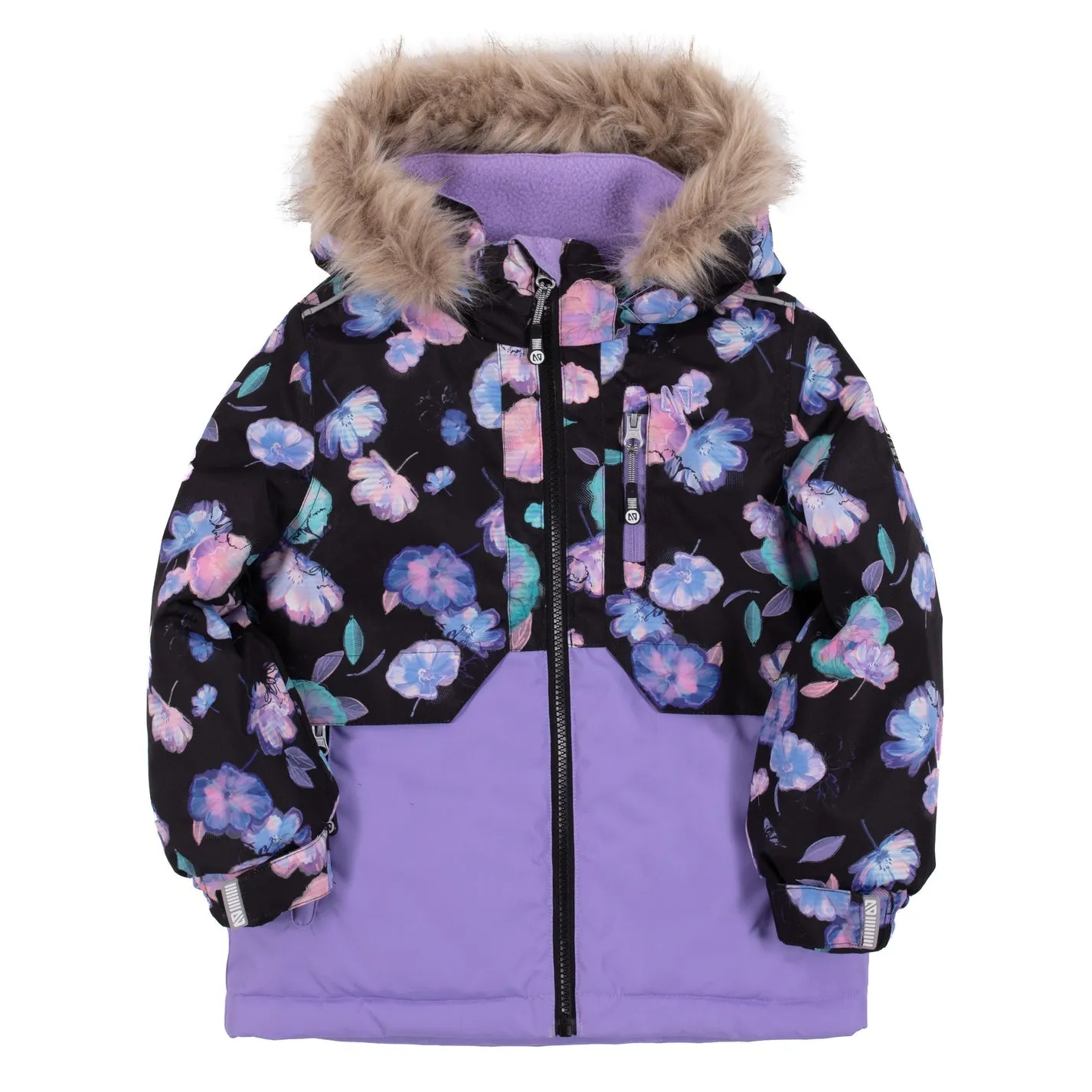 Laetitia Girls Snowsuit Black