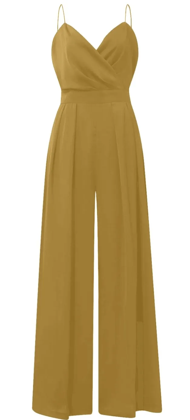 Lalita Jumpsuit: Yellow