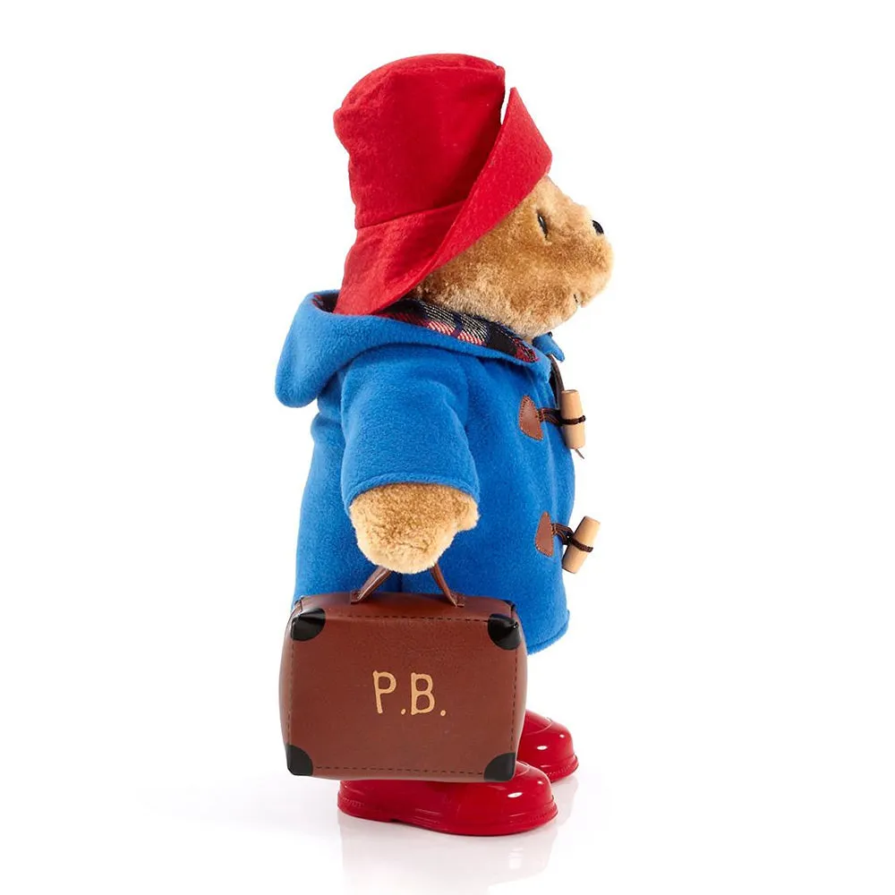 Large Paddington Bear with Boots and Case 34cm