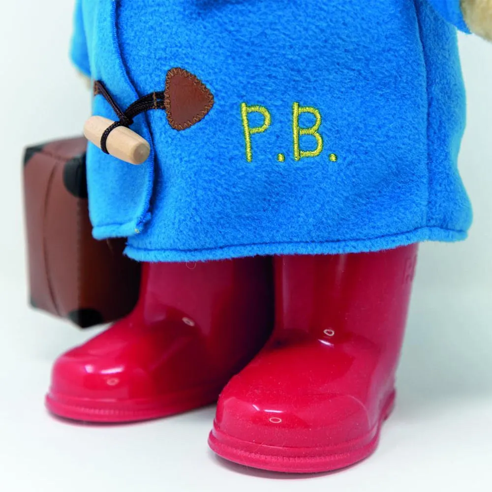 Large Paddington Bear with Boots and Case 34cm