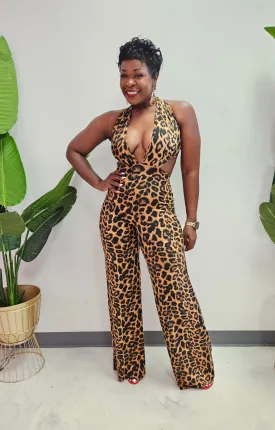 London Leopard Jumpsuit